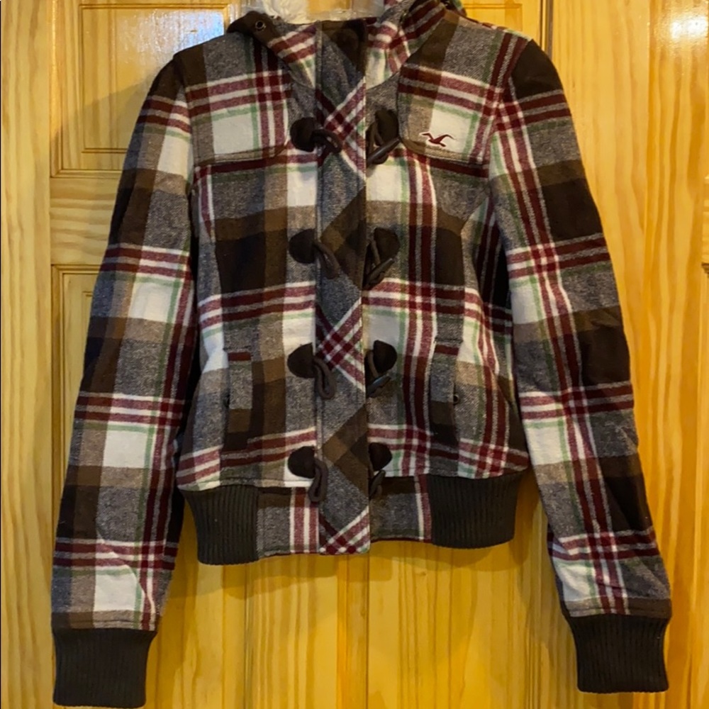 Hollister fur jacket